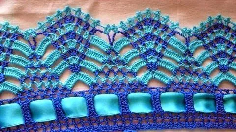 Grace y todo en Crochet: Lace, lace and more lace... Encajes ...