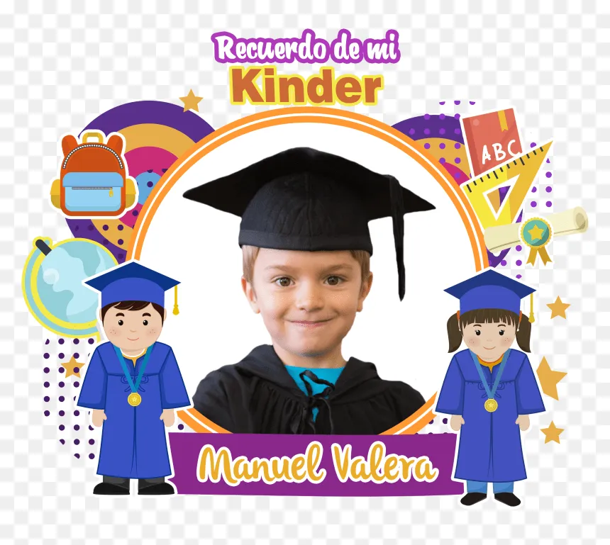 Graduacion De Kinder, HD Png Download - vhv