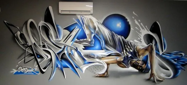 GRAFFITACOS: Graffitis 3D