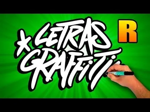 Graffiti alphabet # Letter R - YouTube