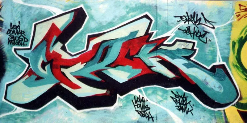 graffiti walls: Amazing Graffiti Names Alex Design