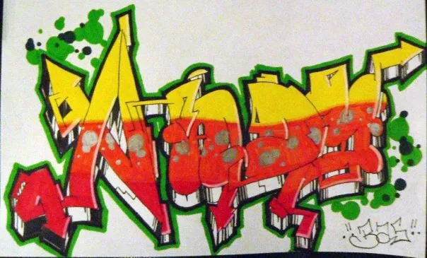 Graffiti del nombre andy - Imagui