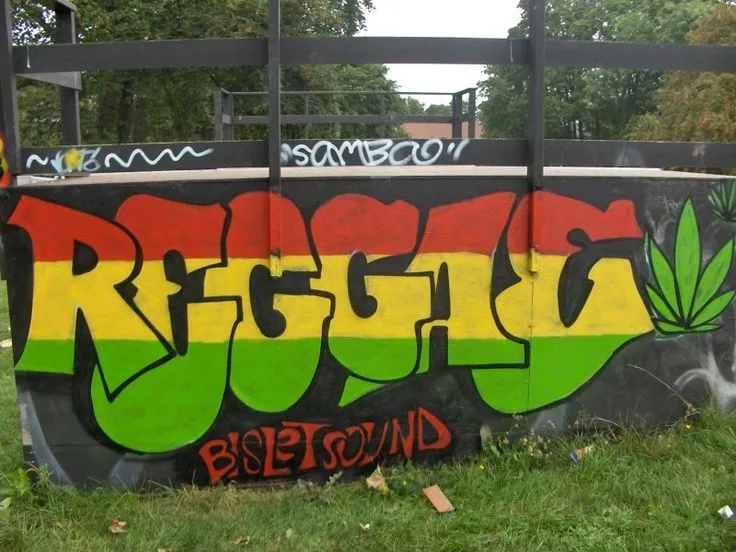 Graffiti rasta - Imagui