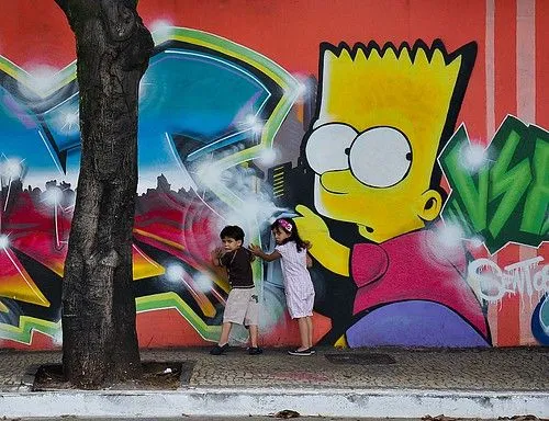 Graffiti - Bart Simpson | Flickr - Photo Sharing!