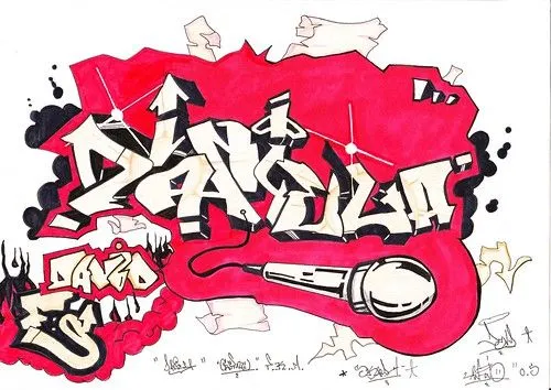 graffiti daniela by fimamusic | Flickr - Photo Sharing!