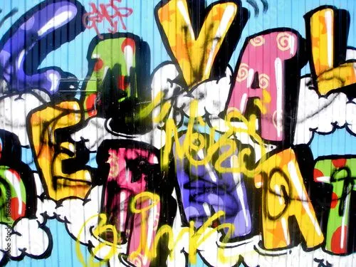 Graffiti letters" Stock photo and royalty-free images on Fotolia ...