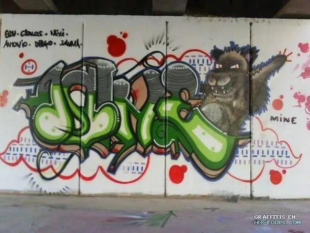 Graffiti de Mine en Badajoz, subido el Viernes, 16 de Abril del ...