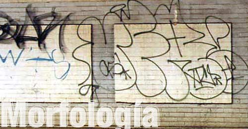 Graffiti. Morfología