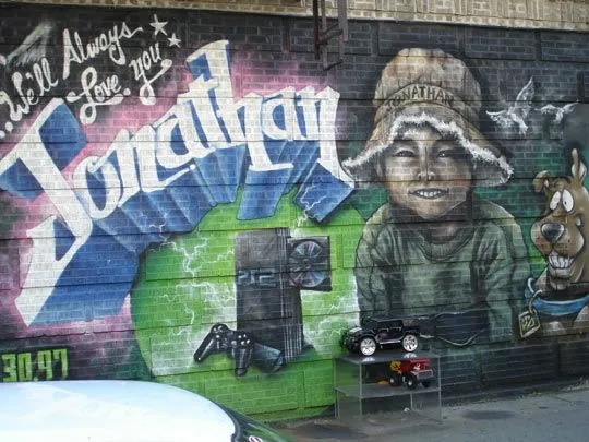 Jonathan en graffiti - Imagui