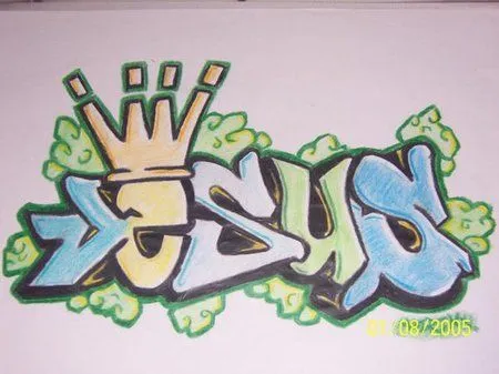 Imágenes de graffitis con el nombre de Jesús - Imagui