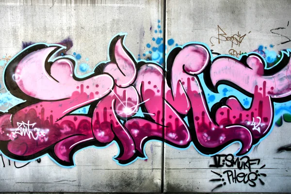 Graffiti rosa — Foto stock © tupungato #4467548