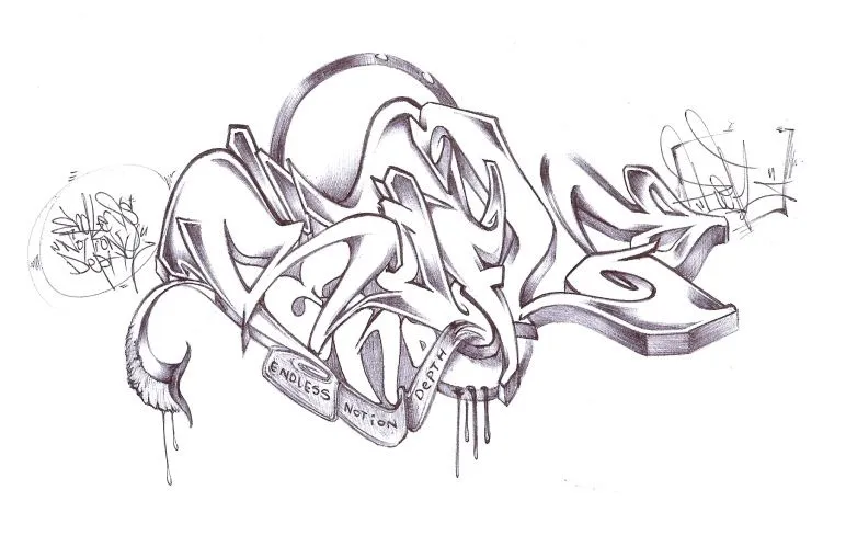 graffiti sketch by walliey on DeviantArt