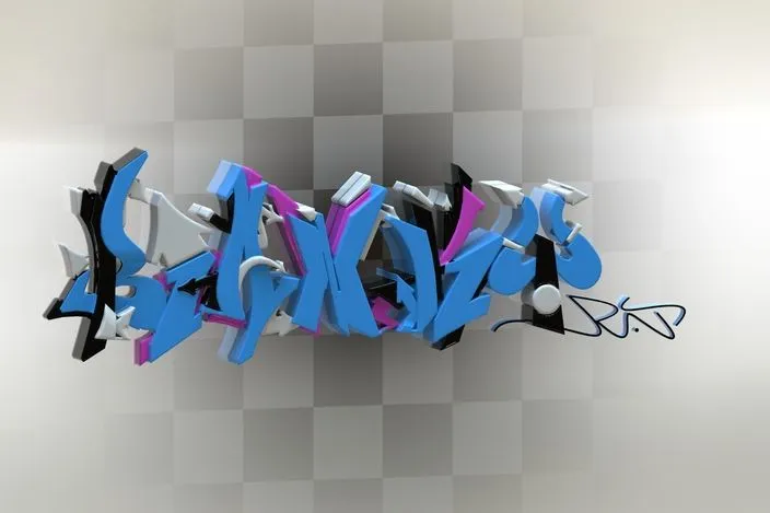 Graffiti - SOLIDWORKS - 3D CAD model - GrabCAD