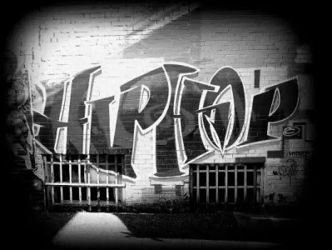 graffiti walls: Hip Hop Graffiti in Music Culture - Black and Color