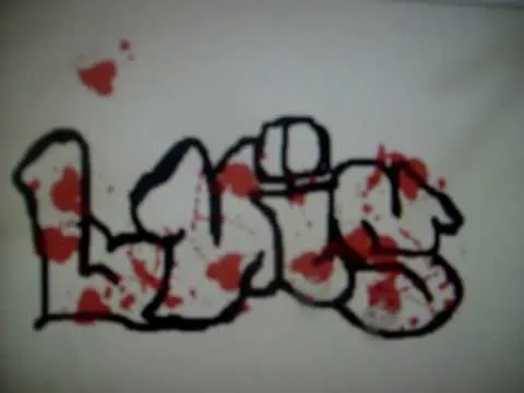 graffiti writing online (luis) - YouTube