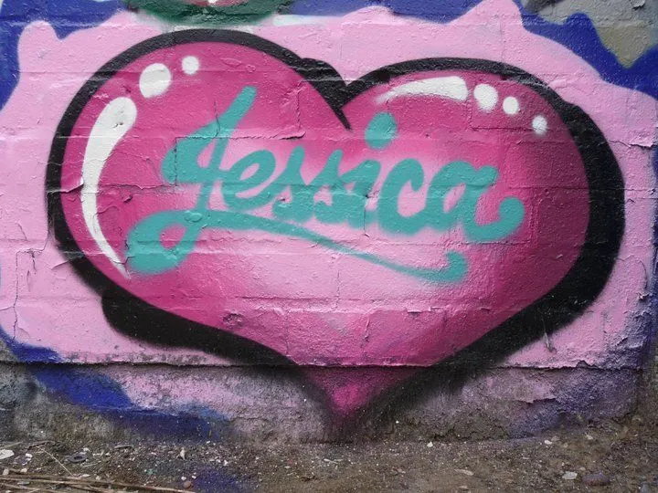 Graffiti jessica - Imagui