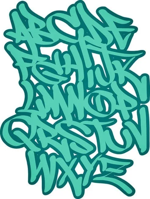 graffiti+letters | graffiti Graffiti-Alphabet-Wildstyle – فن الرسم ...