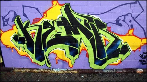graffitis de all chrome (kems)Hase,graffiti,letras abc graffiti ...