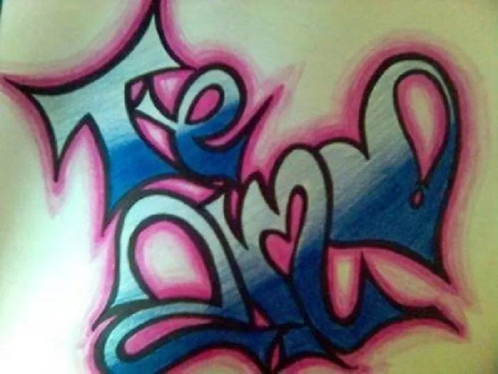Graffitis de Te Amo | Arte con Graffiti