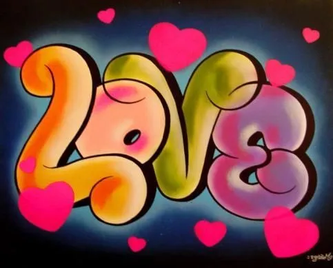 graffitis de amor - Buscar con Google | Graffitis de Amor ...