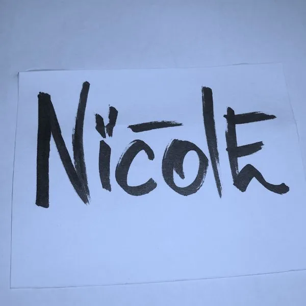 Grafiti con el nombre nicole - Imagui