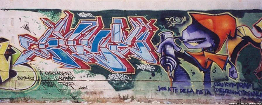 Nombre alejandra en graffiti para portada - Imagui