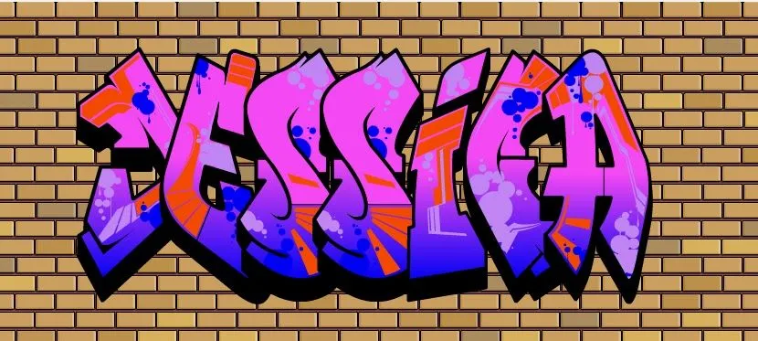 Graffitis con el nombre de jessica - Imagui