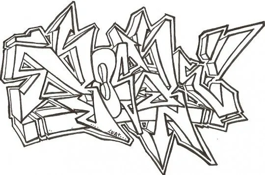 Graffitis-para-dibujar-online- ...