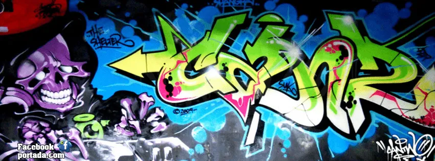 Graffitis portada FaceBook - Imagui