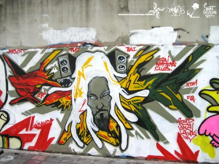 Rasta graffiti - Imagui