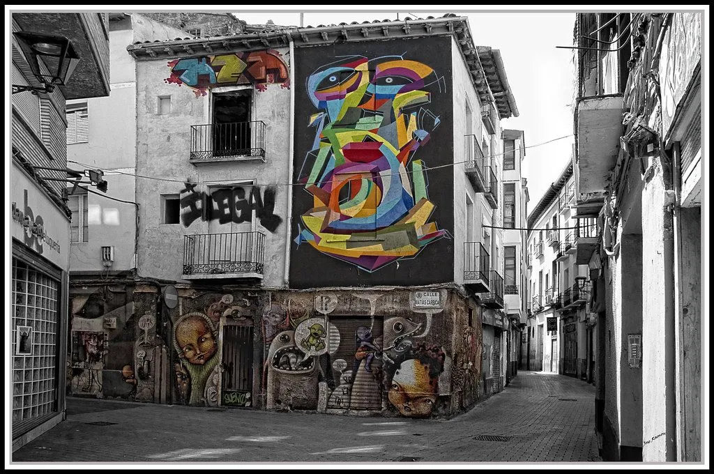 Graffitis en Zaragoza-Calle Matias Carrica | mercenario.one | Flickr Graffitis en Zaragoza-Calle Matias Carrica | mercenario.one | Flickr