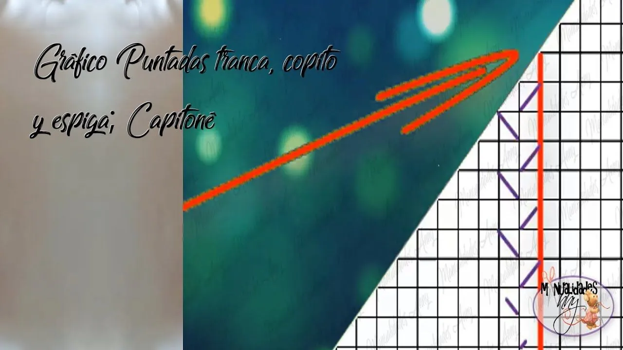Gráfico Capitone tutorial num 101| Manualidades Anny| Graphic draped  cushion, tufted. - YouTube