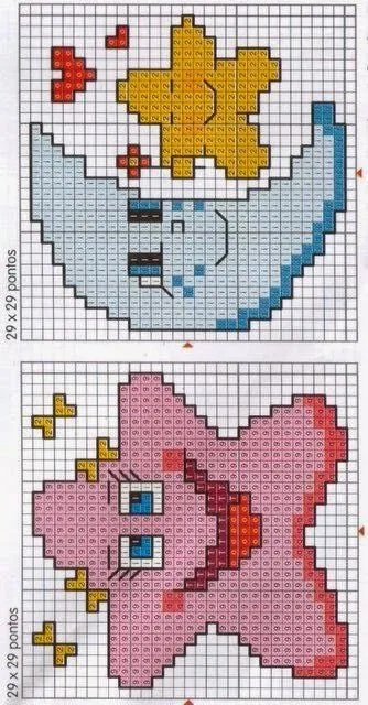 GRAFICOS PUNTO DE CRUZ GRATIS : SABANA CUNA Y VARIOS(16) GRAFICOS PUNTO DE CRUZ GRATIS : SABANA CUNA Y VARIOS(16)