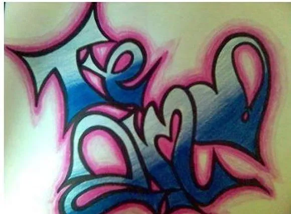 Grafiti q diga te amo - Imagui