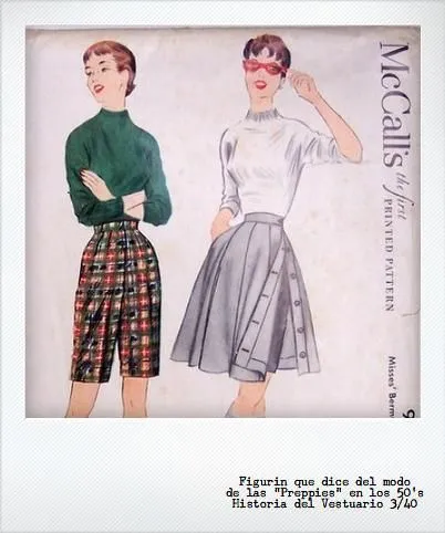 Greasers” y “Preppies”, el modo del vestuario en los años 50′s ...