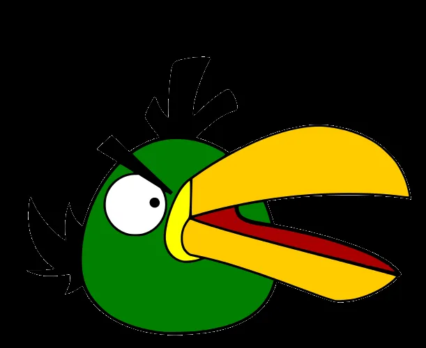 Green Bird Angry Birds Characters SVG Files Green Bird Angry Birds Characters SVG Files