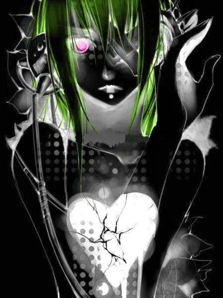 Green mystical DJ girl - anime foto (36343269) - fanpop