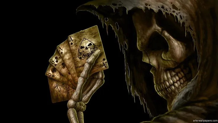 Grim reaper holding cards / XBOX 360, PS3 Video Game HD Wallpapers ...