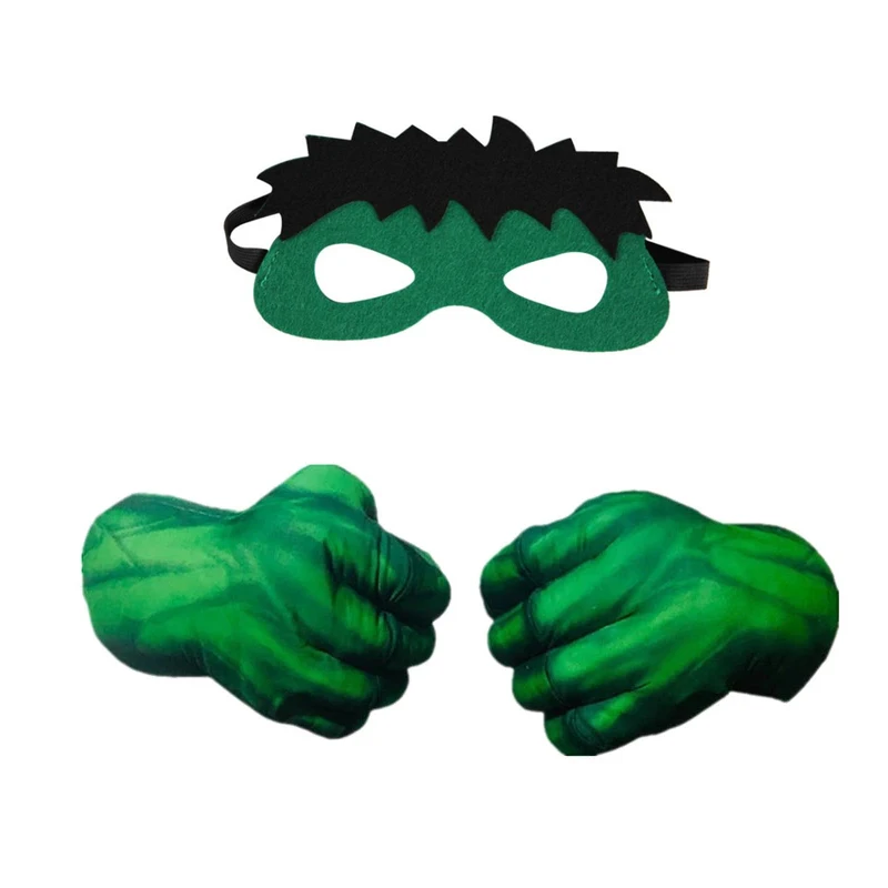 Guantes de Hulk de Los Vengadores para niños, manoplas de Spiderman,  accesorios de Cosplay, guantes de juego de superhéroes de Halloween, regalo  de fiesta de fantasía - AliExpress