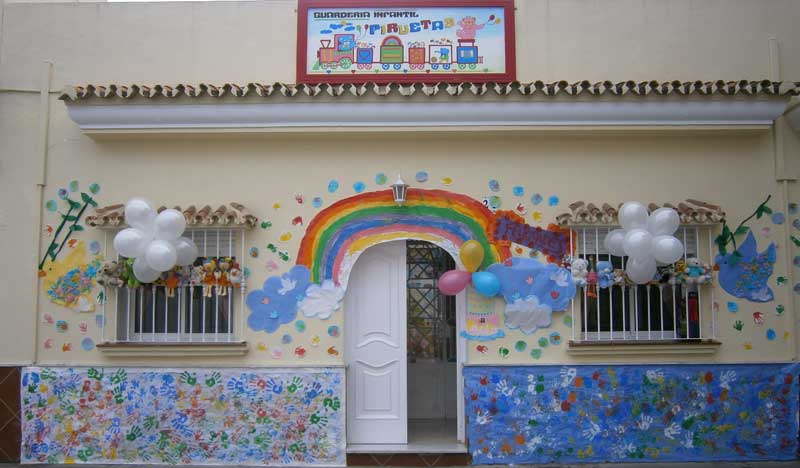 Guardería Piruetas: Decoración de la guarderia par el "Día de la Paz" Guardería Piruetas: Decoración de la guarderia par el "Día de la Paz"