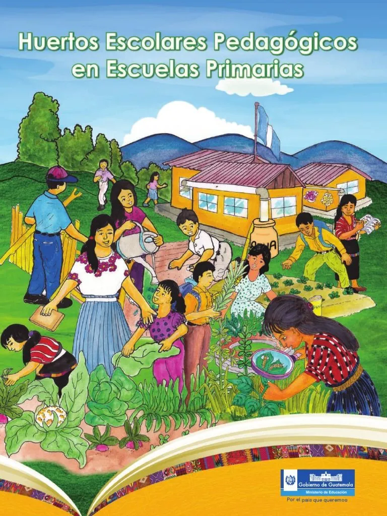 Guatemala Huertos Escolares Pedagogicos | PDF | Huerta | Plan de estudios