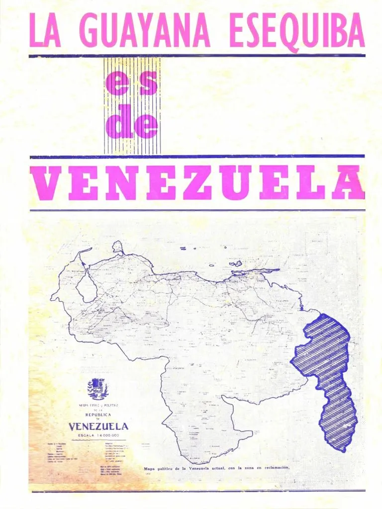 La Guayana Esequiba Es de Venezuela (1965) | PDF | Venezuela | Reino Unido