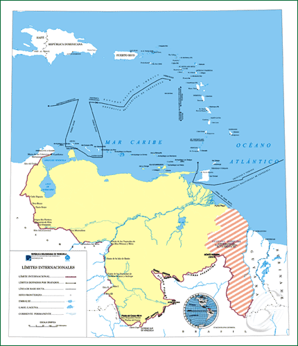 La Guayana Esequiba: Venezuela y Guyana endurecen su lucha contra ...