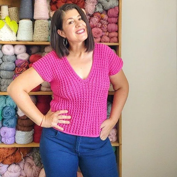 Guía de tejido Blusa Ernestina - Frida Tejidos Guía de tejido Blusa Ernestina - Frida Tejidos