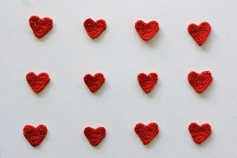 Como hacer una guirnalda de corazones en Crochet | Todo Manualidades