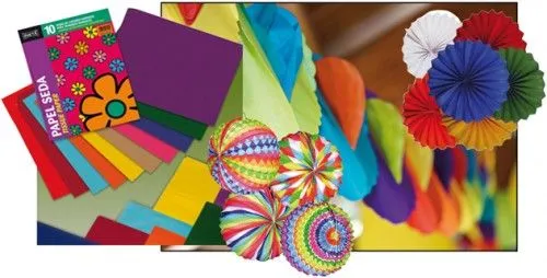 Guirnaldas y adornos de papel para un ambiente festivo | La Papelería