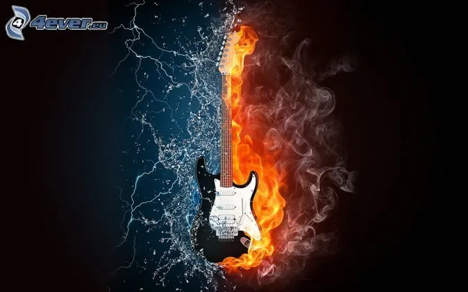 guitarra-electrica,-fuego-y- ...