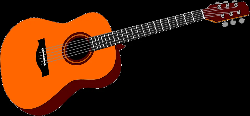 Como dibujar una guitarra española - Imagui