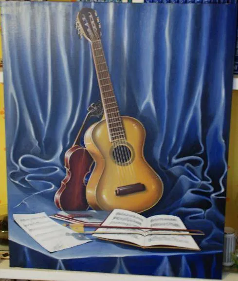 guitarra y violin jose luis cano luis cano - Artelista.com