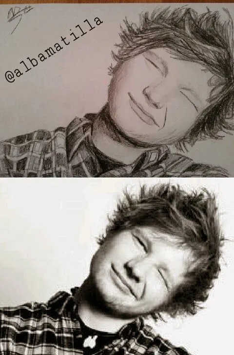 Guns N' Drawings: Retrato de Ed Sheeran
